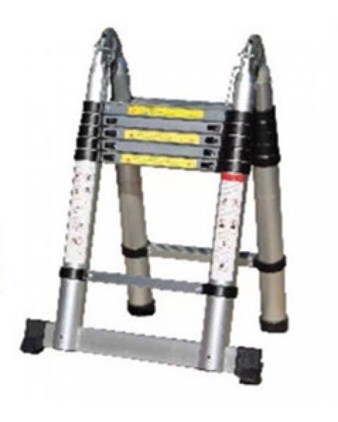 DOUBLE-PURPOSE TELESCOPIC LADDER