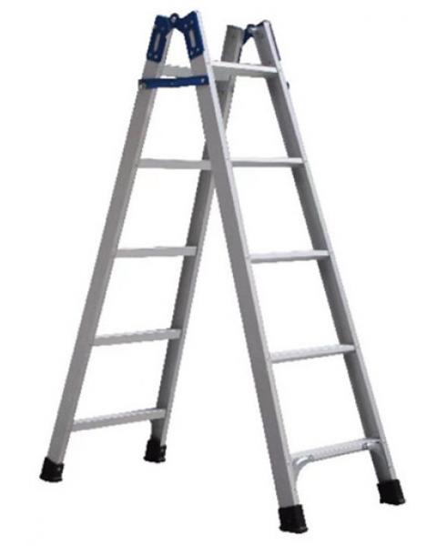 ALUMINUM DUAL-PURPOSE FOLDING LADDER