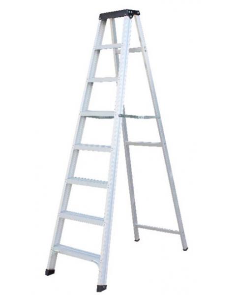 ALUMINUM HEAVY DUTY SINGLE-SIDE STEP LADDER