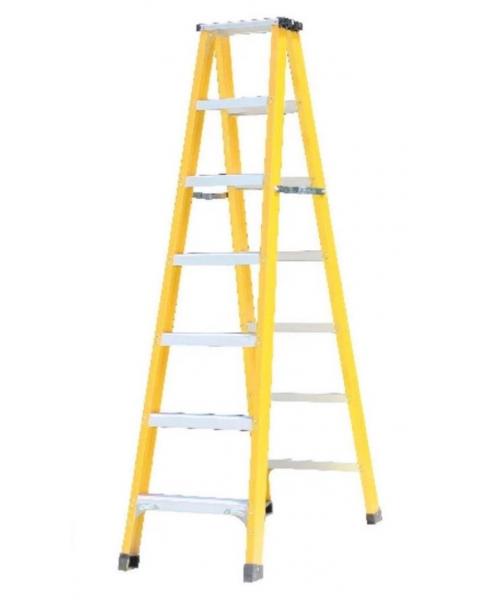 FIBERGLASS DOUBLE SIDE STEP LADDER