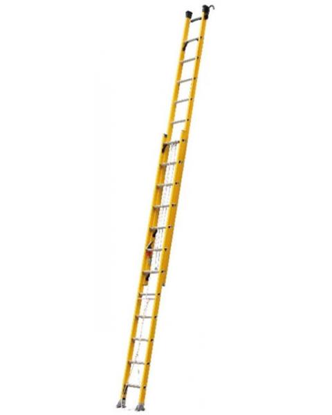 FIBERGLASS EXTENSION LADDER